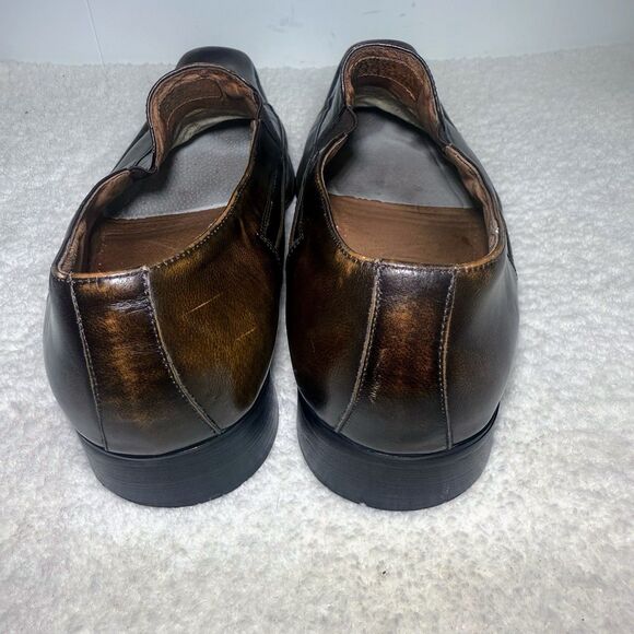 Giorgio Brutini Men’s 12M Brown Leather Slip On Loafers Shoes GB158222 main image 7
